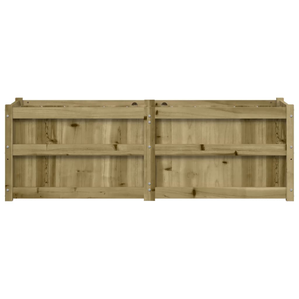 plantekasse 150x50x50 cm imprægneret fyrretræ