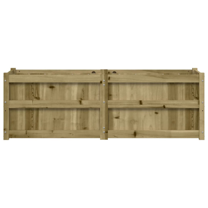 plantekasse 150x50x50 cm imprægneret fyrretræ