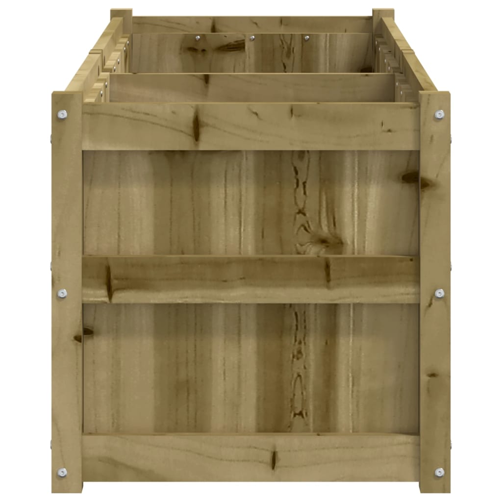 plantekasse 150x50x50 cm imprægneret fyrretræ
