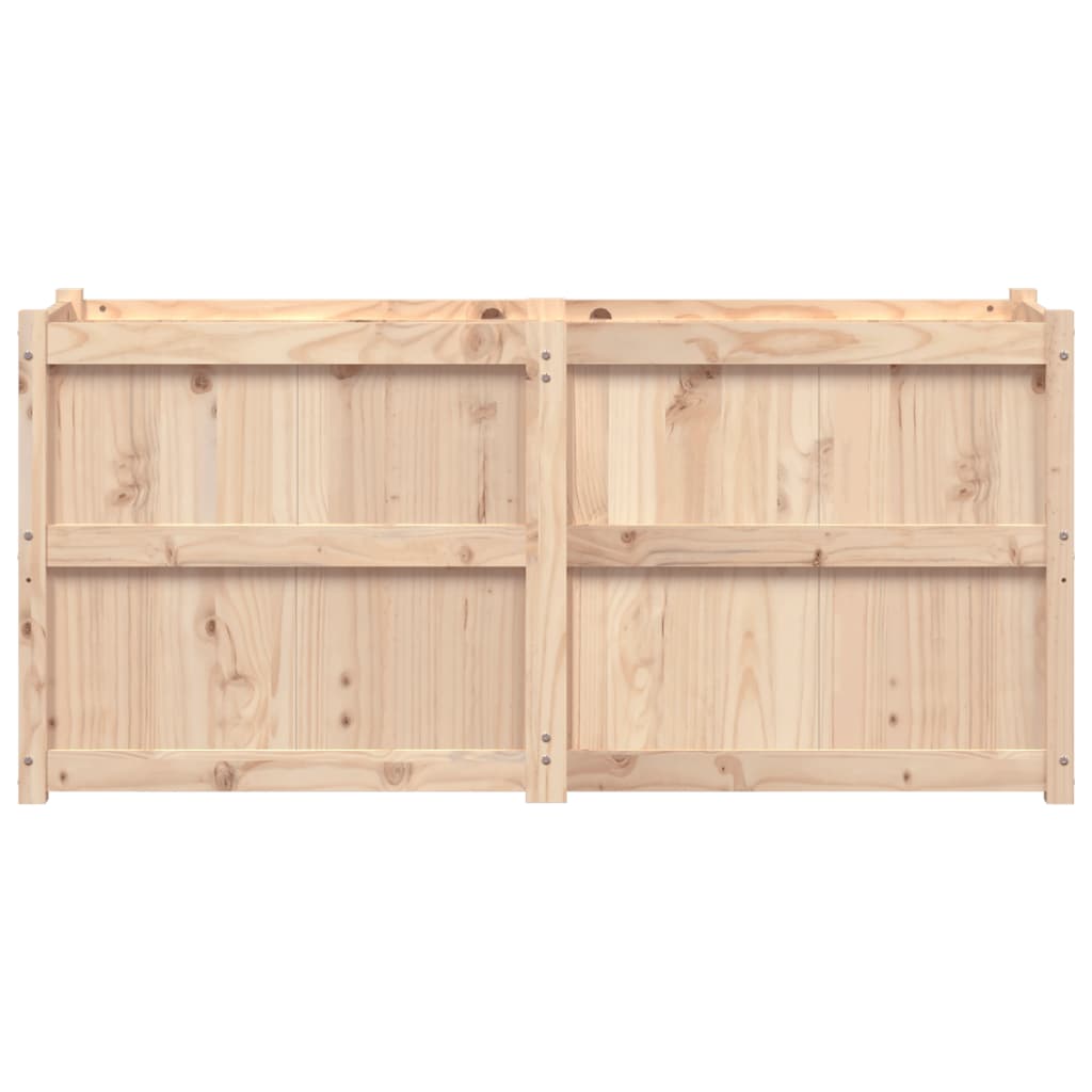 plantekasse 150x50x70 cm massivt fyrretræ