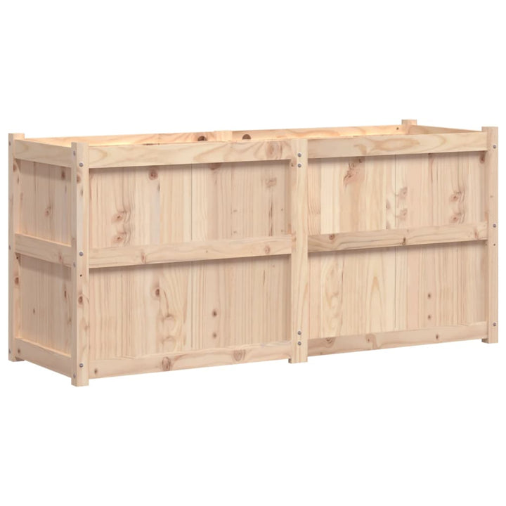 plantekasse 150x50x70 cm massivt fyrretræ