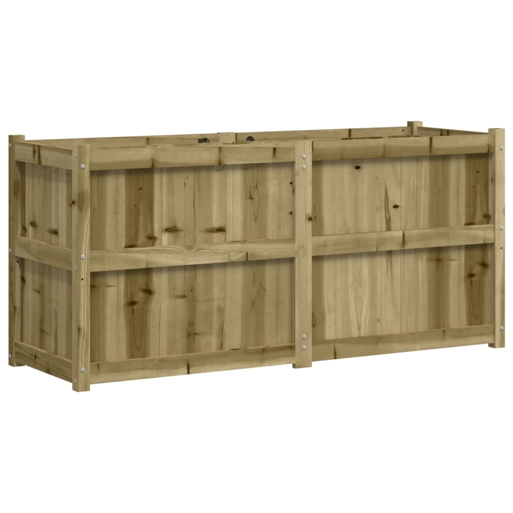 plantekasse 150x50x70 cm imprægneret fyrretræ