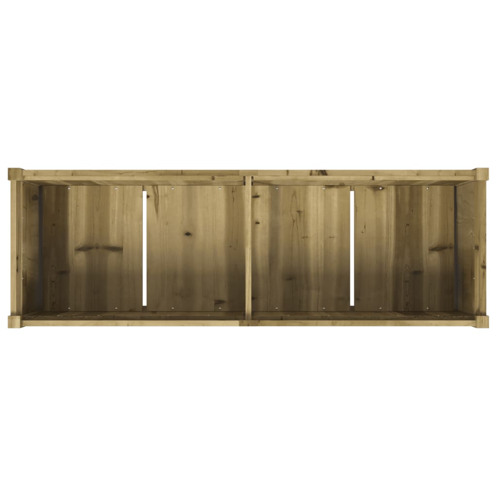 plantekasse 150x50x70 cm imprægneret fyrretræ