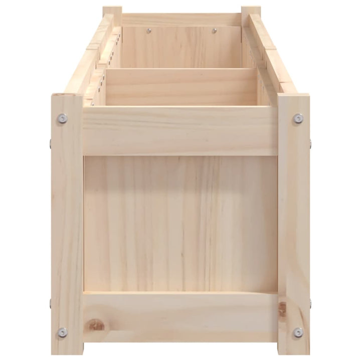 plantekasse 180x31x31 cm massivt fyrretræ