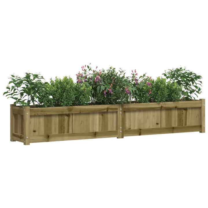 plantekasse 180x31x31 cm imprægneret fyrretræ