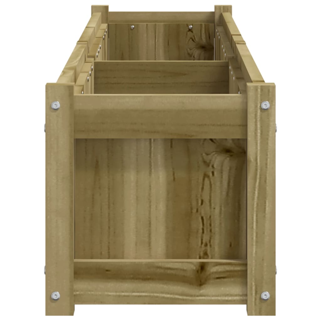 plantekasse 180x31x31 cm imprægneret fyrretræ