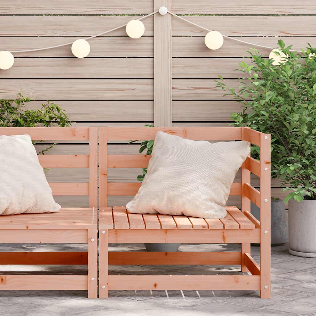 hjørnemodul til havesofa 70x70x67 cm massivt douglasgran