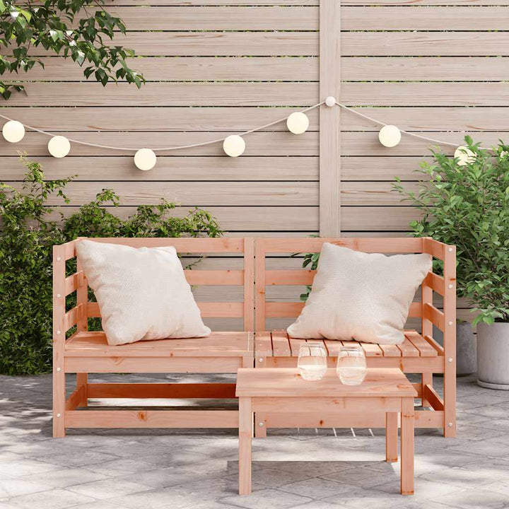 hjørnemoduler 2 stk. til sofa 70x70x67 cm massivt douglasgran