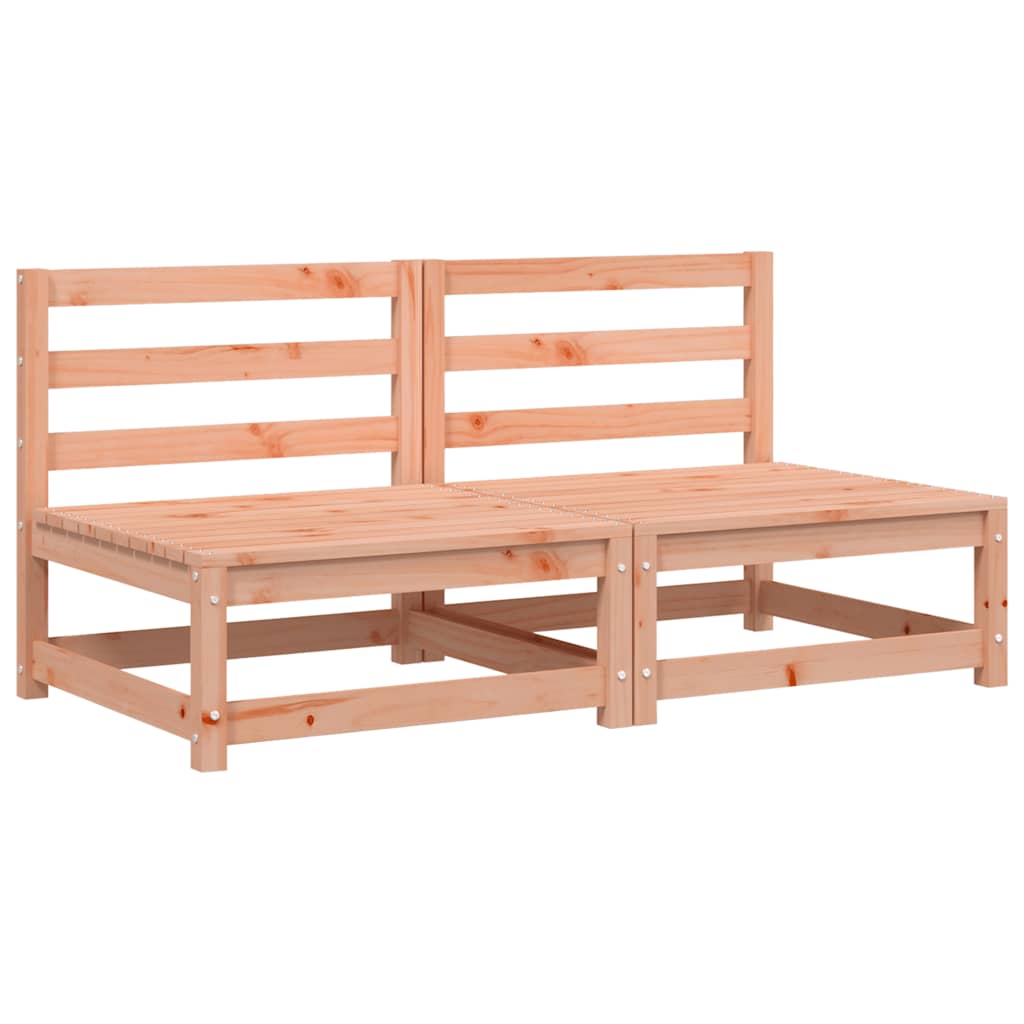 sofamoduler 2 stk. 70x70x67 cm uden armlæn massivt douglasgran
