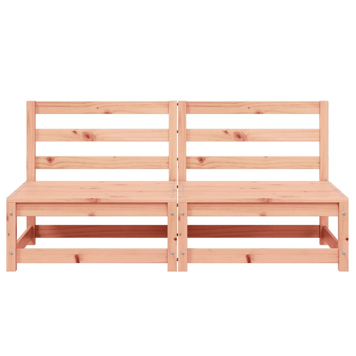 sofamoduler 2 stk. 70x70x67 cm uden armlæn massivt douglasgran