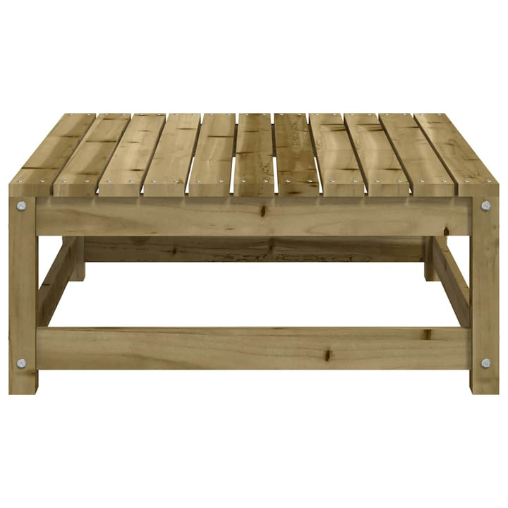 haveskammel 70x70x30 cm imprægneret fyrretræ