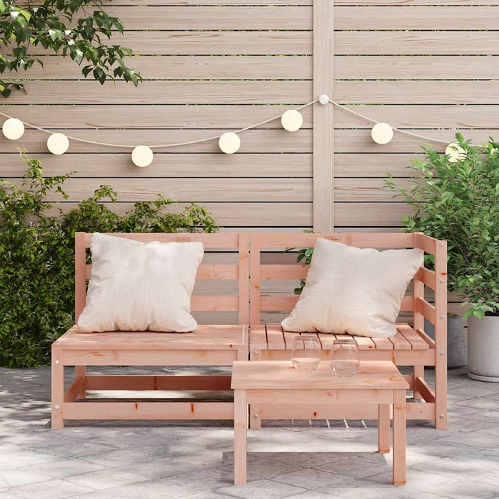 2-personers havesofa massivt douglasgran
