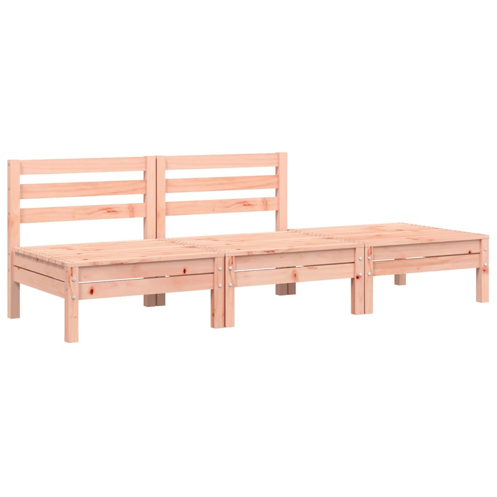 3-personers havesofa massivt douglasgran