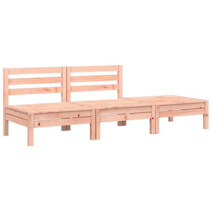 3-personers havesofa massivt douglasgran