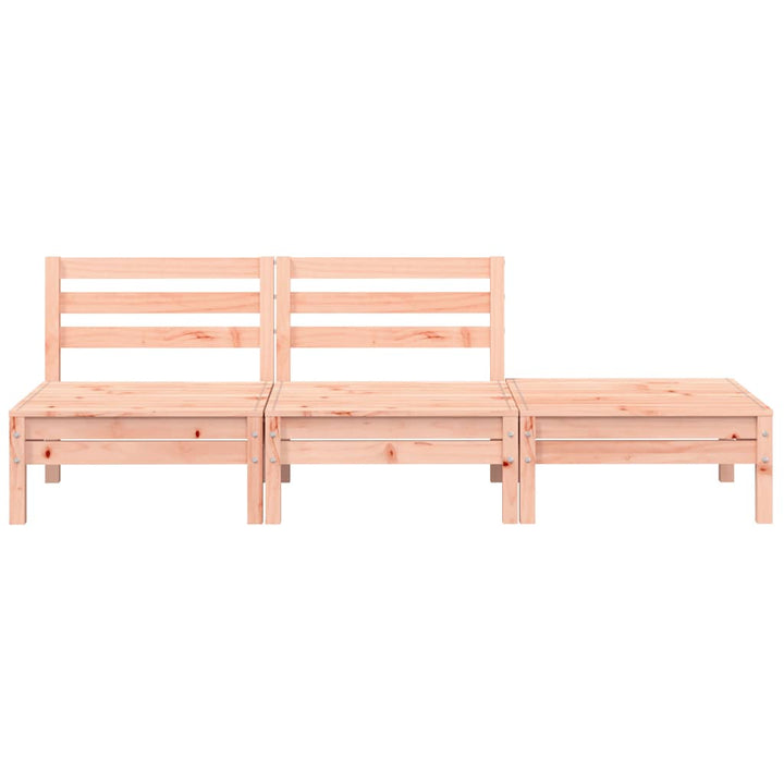 3-personers havesofa massivt douglasgran