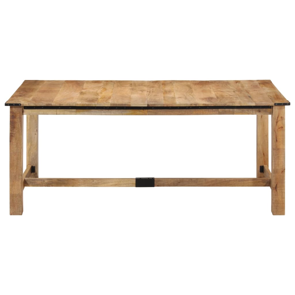 spisebord 180x90x75 cm massivt mangotræ