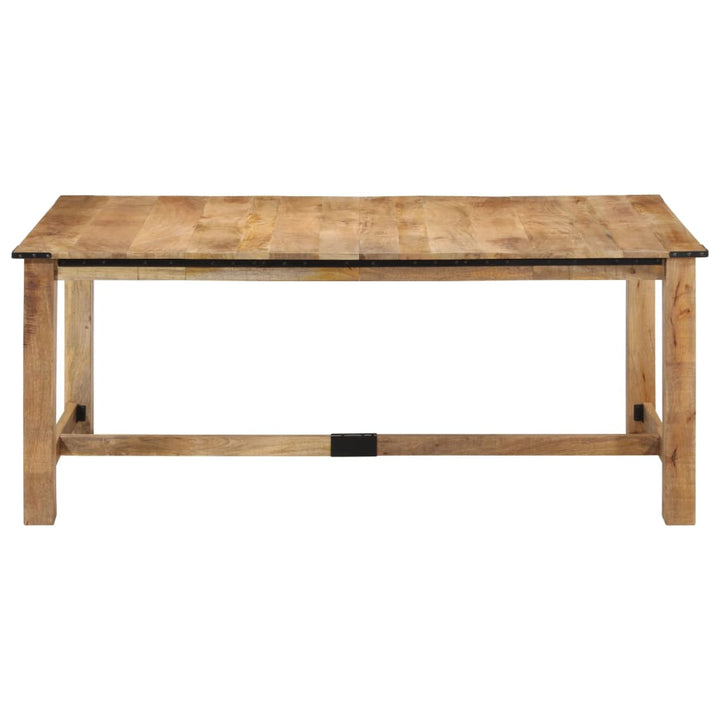 spisebord 180x90x75 cm massivt mangotræ
