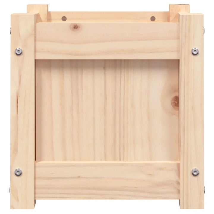 plantekasse 31x31x31 cm massivt fyrretræ