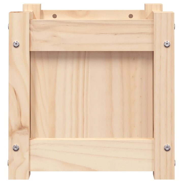 plantekasse 31x31x31 cm massivt fyrretræ