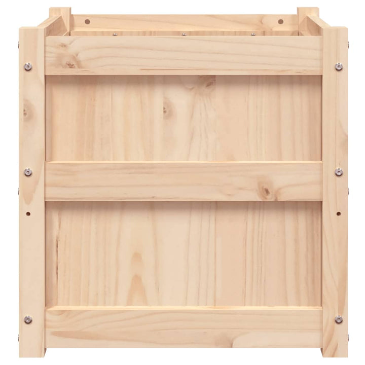 plantekasse 50x50x50 cm massivt fyrretræ