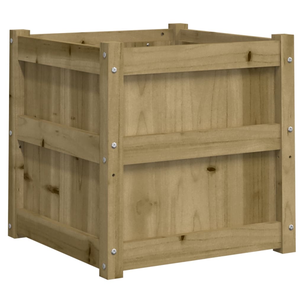 plantekasse 50x50x50 cm imprægneret fyrretræ