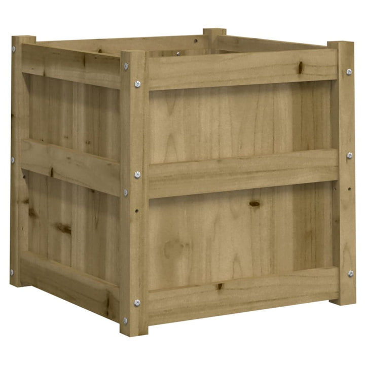 plantekasse 50x50x50 cm imprægneret fyrretræ