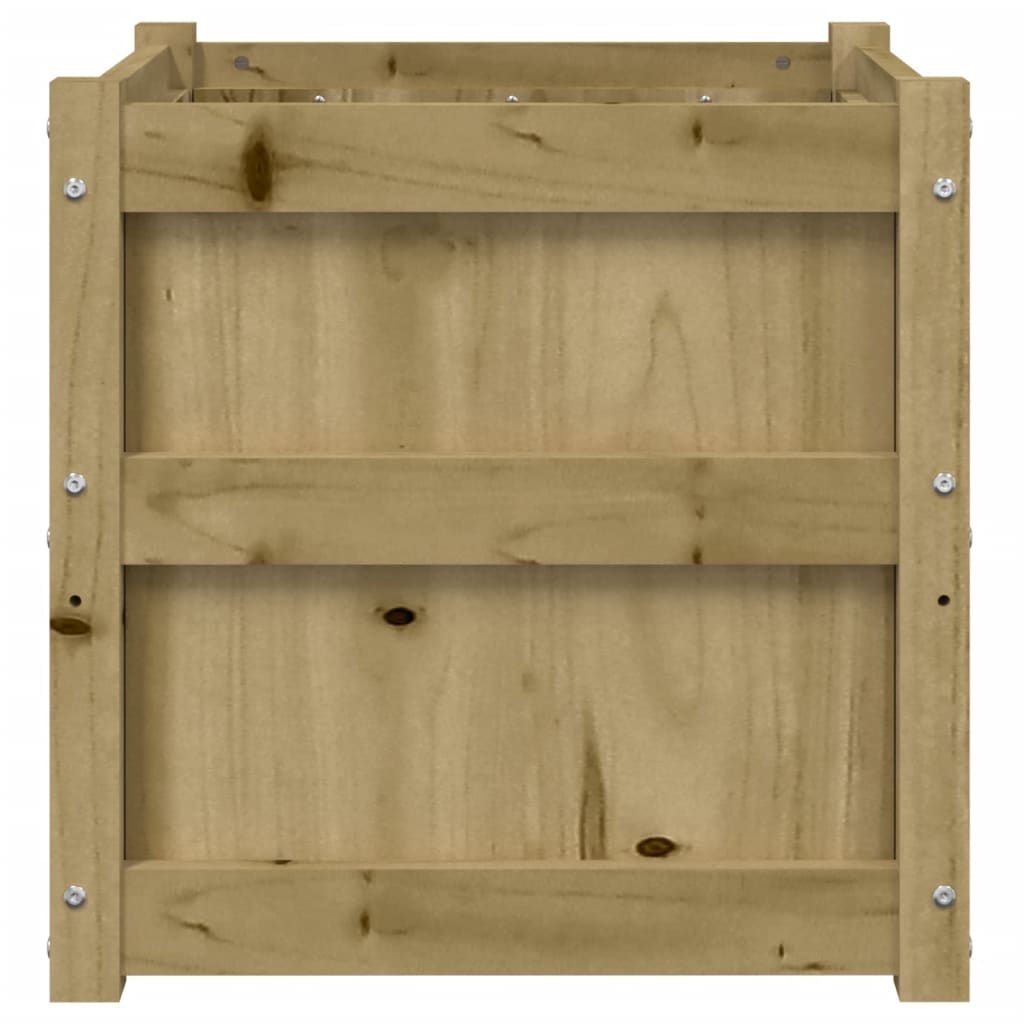 plantekasse 50x50x50 cm imprægneret fyrretræ