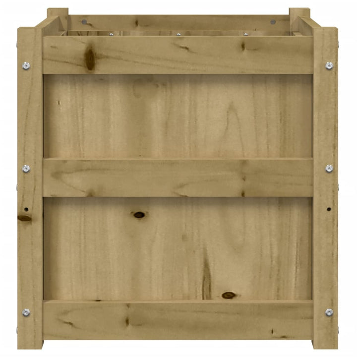 plantekasse 50x50x50 cm imprægneret fyrretræ