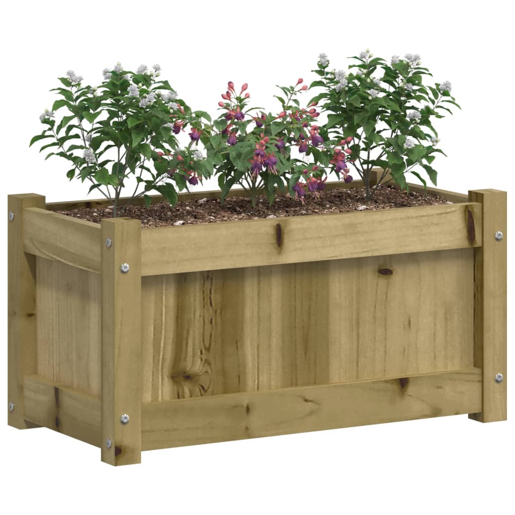 plantekasse 60x31x31 cm imprægneret fyrretræ