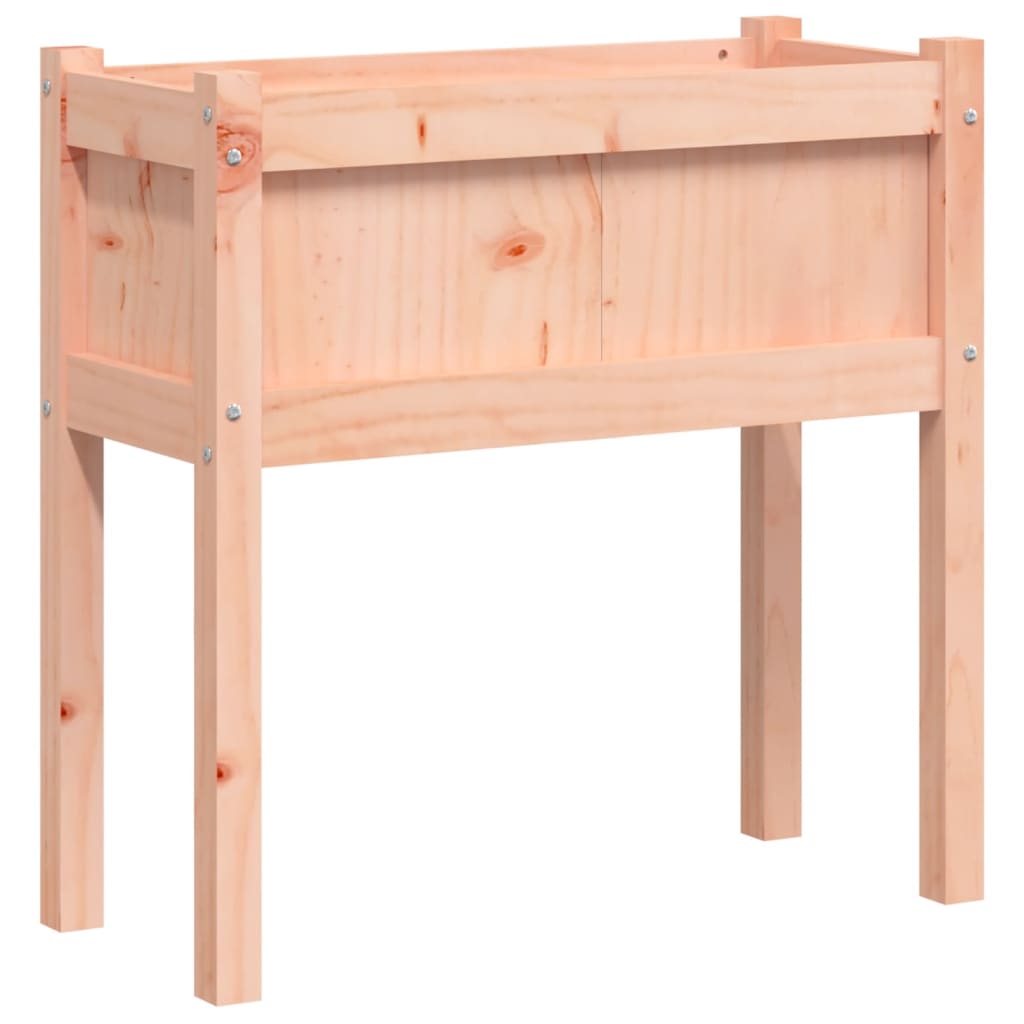 plantekasse med ben 70x31x70 cm massivt douglasgran
