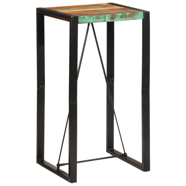 barbord 60x55x110 cm massivt genbrugstræ