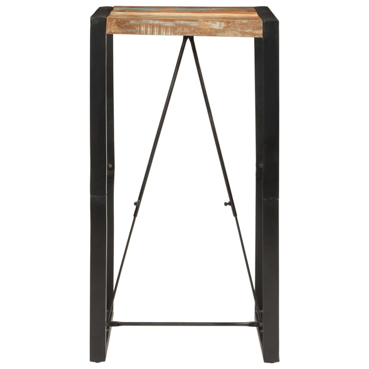 barbord 60x55x110 cm massivt genbrugstræ