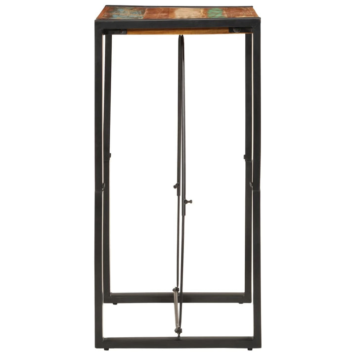 barbord 60x55x110 cm massivt genbrugstræ