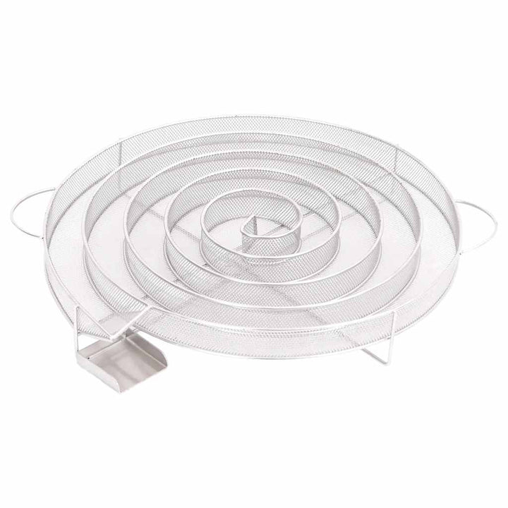koldrøgsgenerator 33,5 cm rund rustfrit stål