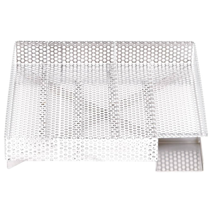 koldrøgsgenerator 21 cm med 5 rum rustfrit stål