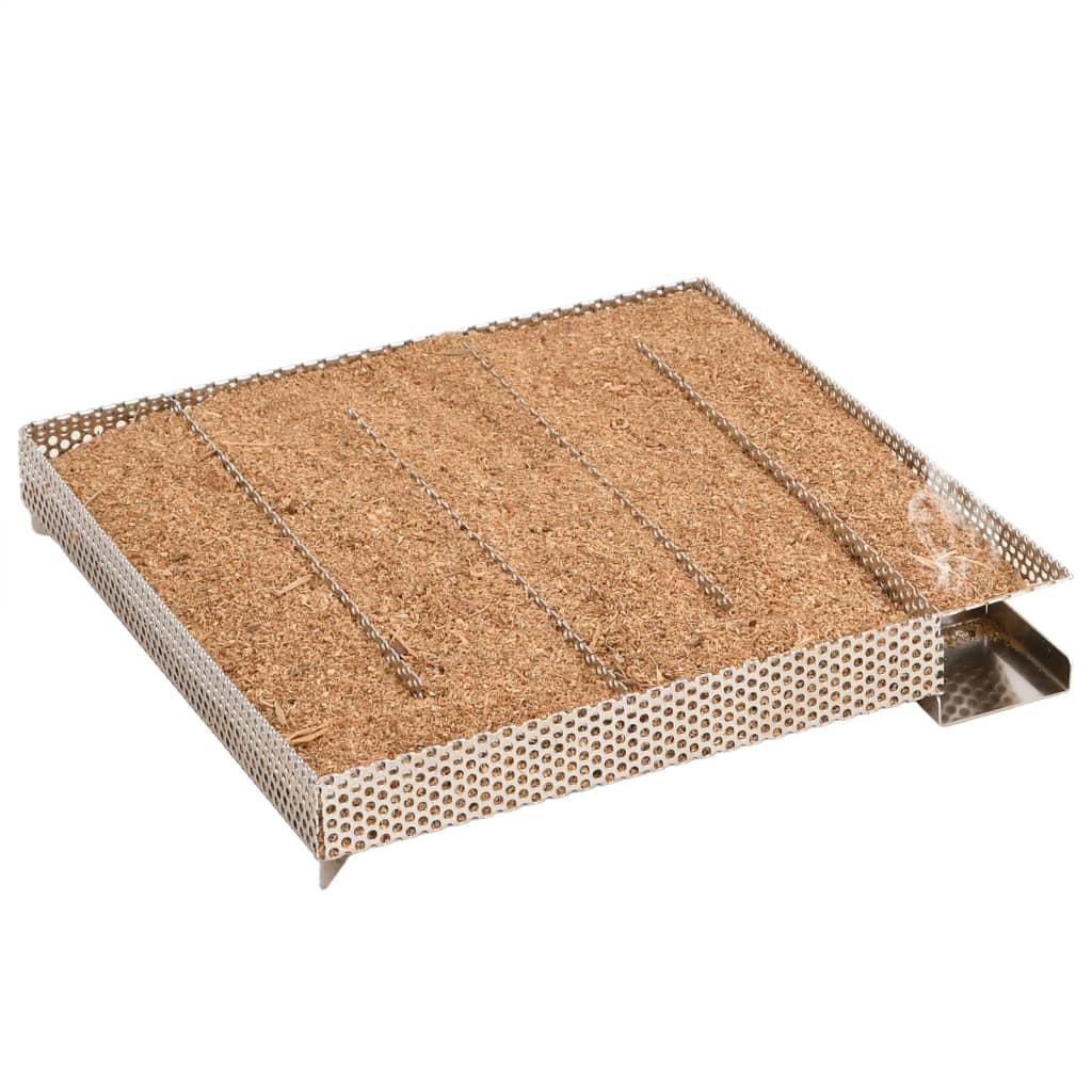 koldrøgsgenerator 27 cm med 5 rum rustfrit stål