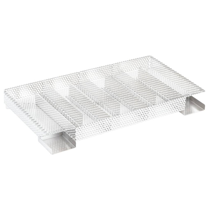 koldrøgsgenerator 35 cm med 8 rum rustfrit stål