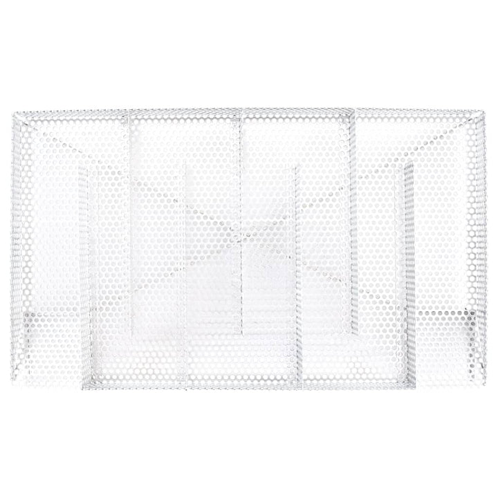 koldrøgsgenerator 35 cm med 8 rum rustfrit stål