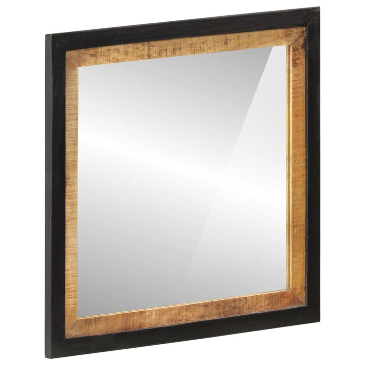 badeværelsesskab 55x1x60 cm glas og massivt mangotræ