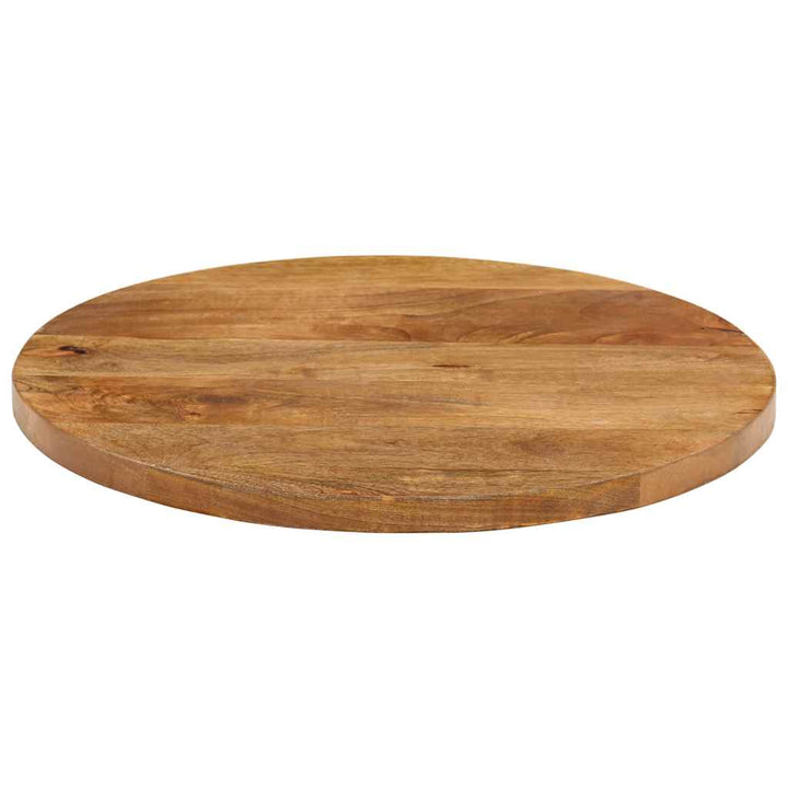 bordplade Ø40x2,5 cm rund massivt mangotræ