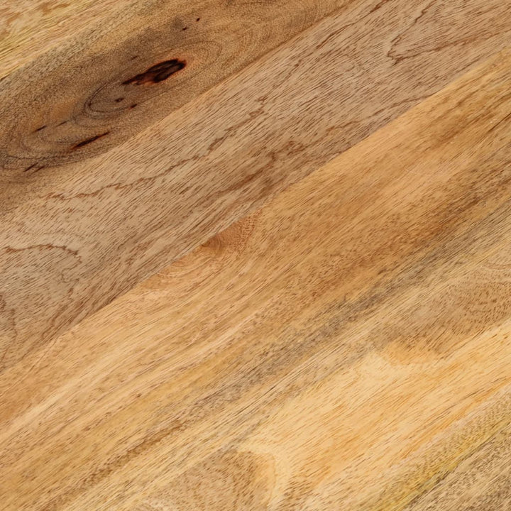 bordplade 80x40x3,8 cm oval massivt mangotræ