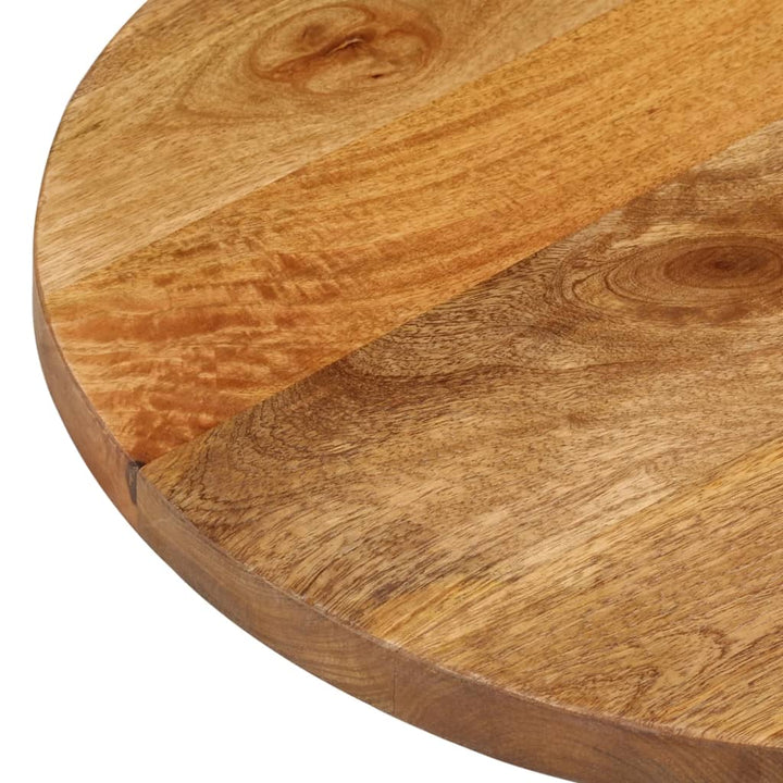 bordplade 100x40x3,8 cm oval massivt mangotræ