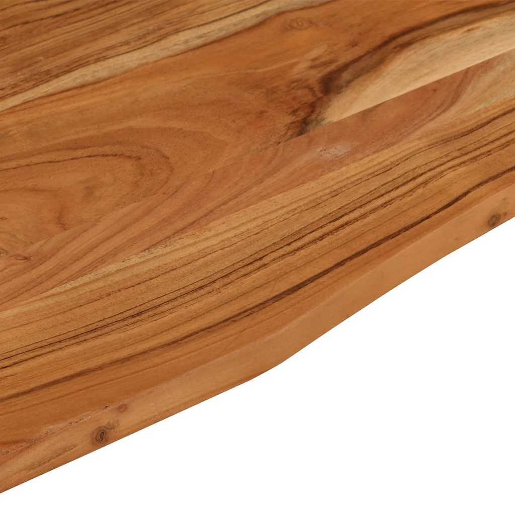 skrivebordsplade 110x50x2,5 cm rektangulær massivt akacietræ