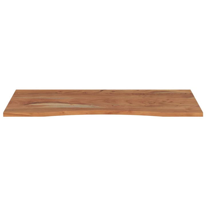 skrivebordsplade 110x50x2,5 cm rektangulær massivt akacietræ