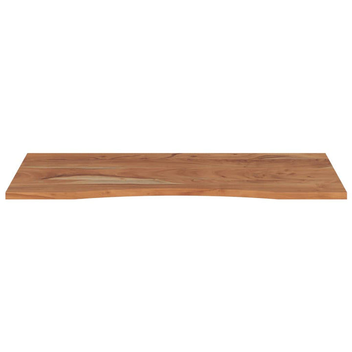 skrivebordsplade 120x60x2,5 cm rektangulær massivt bøgetræ