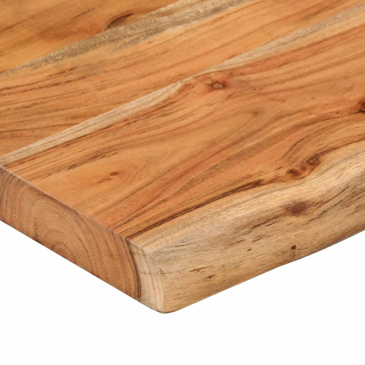 bordplade 140x30x2,5 cm rektangulær massivt akacietræ