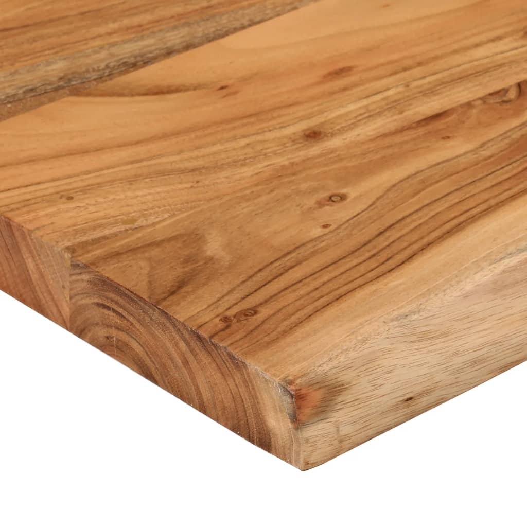 bordplade 100x40x2,5 cm rektangulær massivt akacietræ
