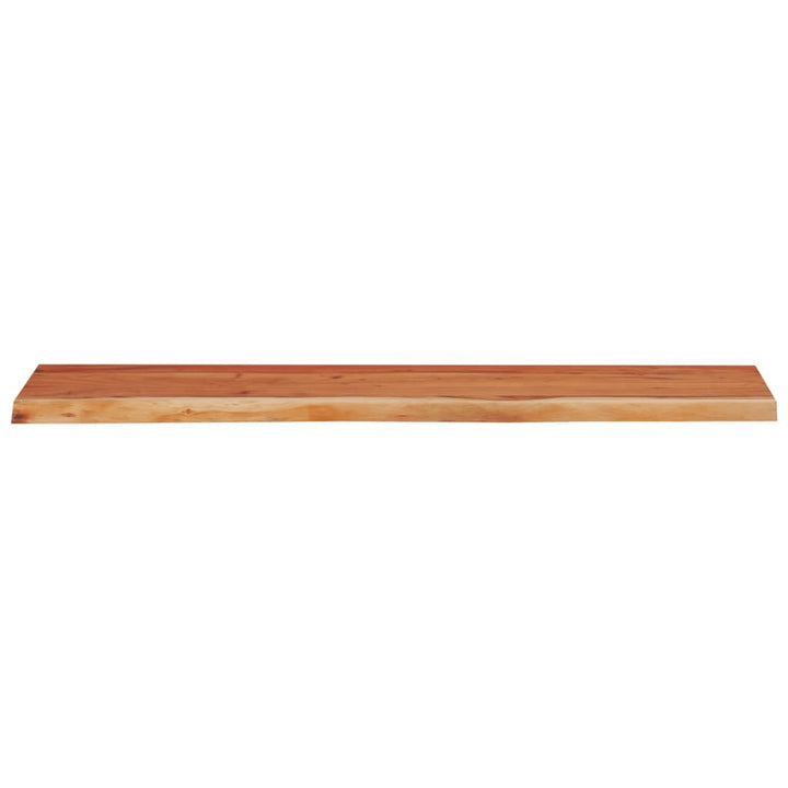 bordplade 140x40x2,5 cm rektangulær massivt akacietræ