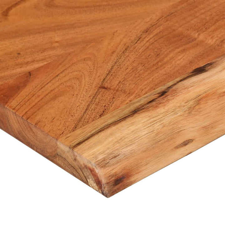 bordplade 140x40x2,5 cm rektangulær massivt akacietræ