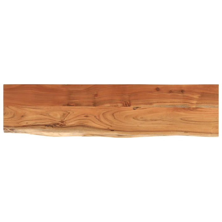 bordplade 160x40x2,5 cm rektangulær massivt akacietræ